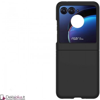 Plastikinis ploniausias dėklas - juodas (Motorola Razr 50)
